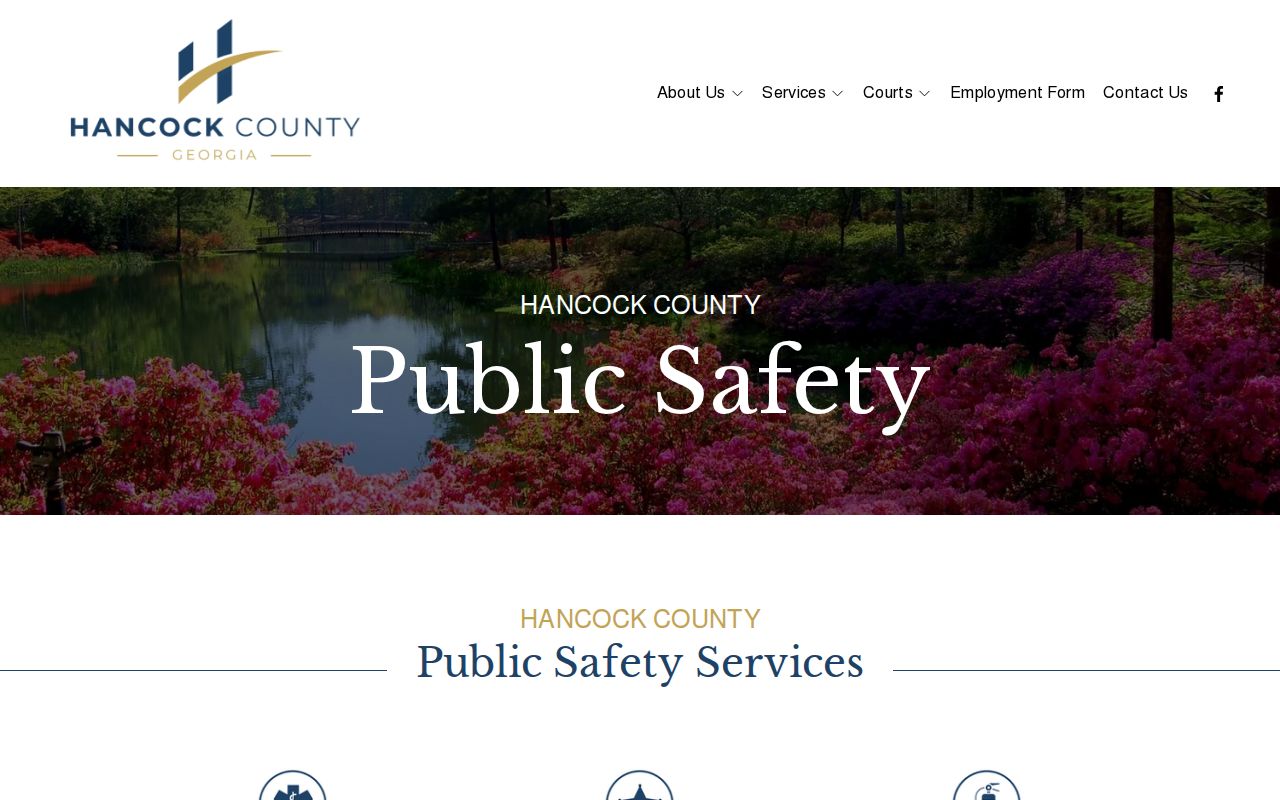 Hancock County public safety and official wanted-information channels